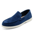 Mocassin Suède Portofino Bleu Foncé