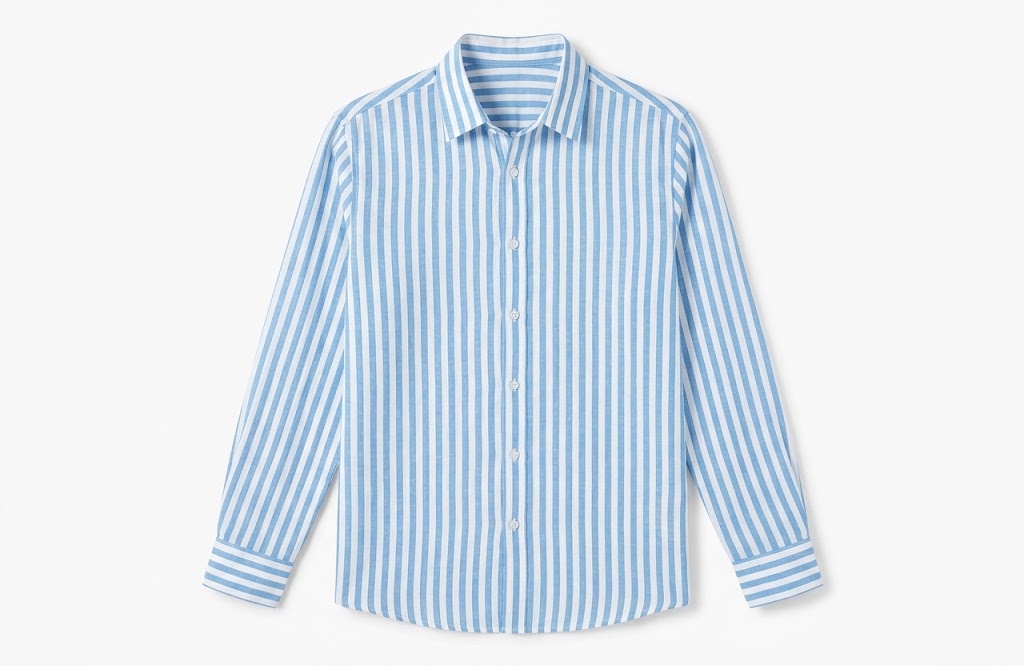 Chemise Rayée Portofino Bleue