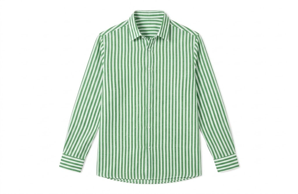 Chemise Rayée Portofino Vert