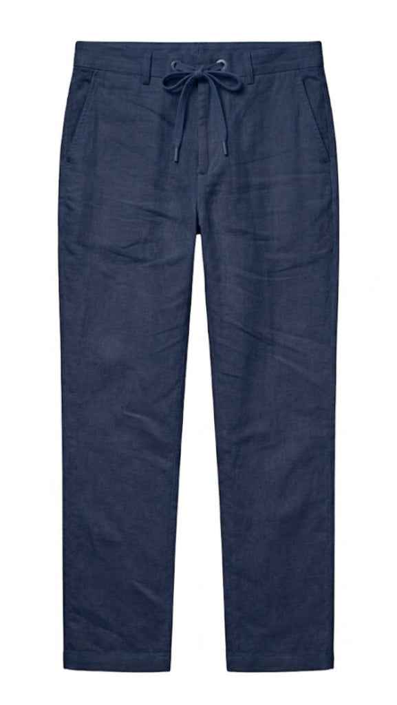 Pantalon Lin Positano Marine