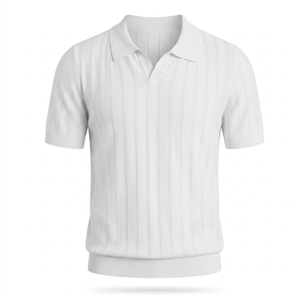Polo Maille Capri Blanc